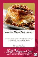 Vermont Maple Nut Crunch Decaf Flavored Coffee